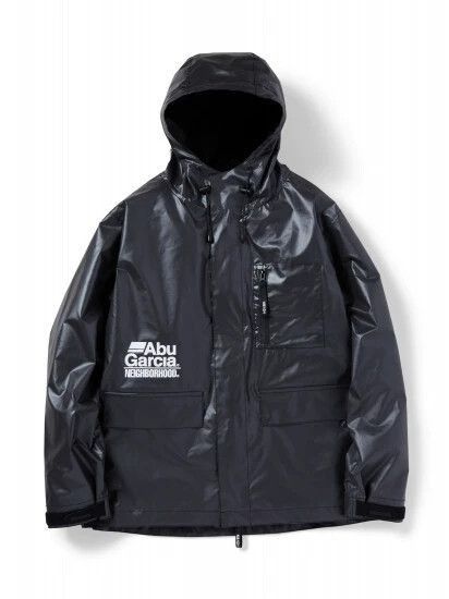 Neighborhood Black Hooded Rain Jacket Size S Size US S / EU 44-46 / 1 - 1 Thumbnail