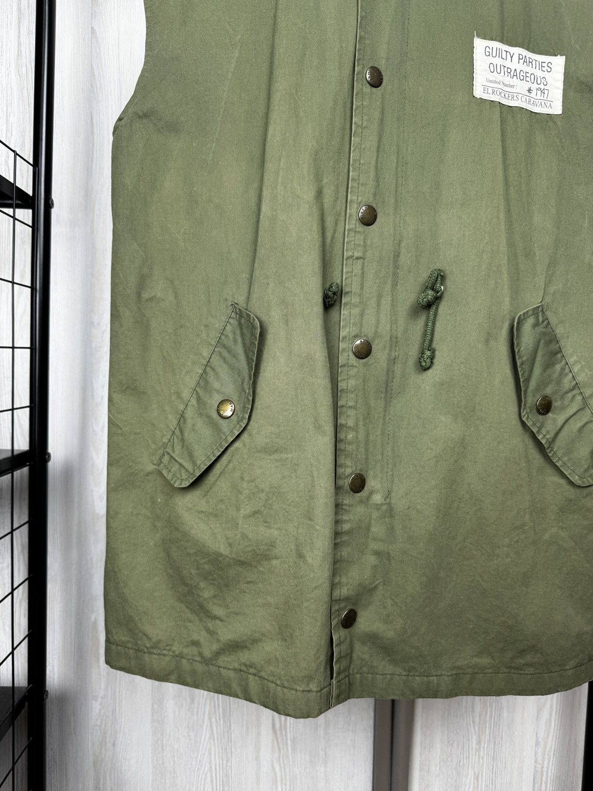 Japanese Brand Guilty Parties Outrageous El Rockers Caravana military vest Size US M / EU 48-50 / 2 - 6 Thumbnail