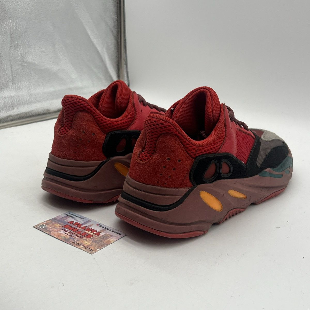 Adidas Yeezy boost 700 hi res red Size US 13 / EU 46 - 5 Thumbnail