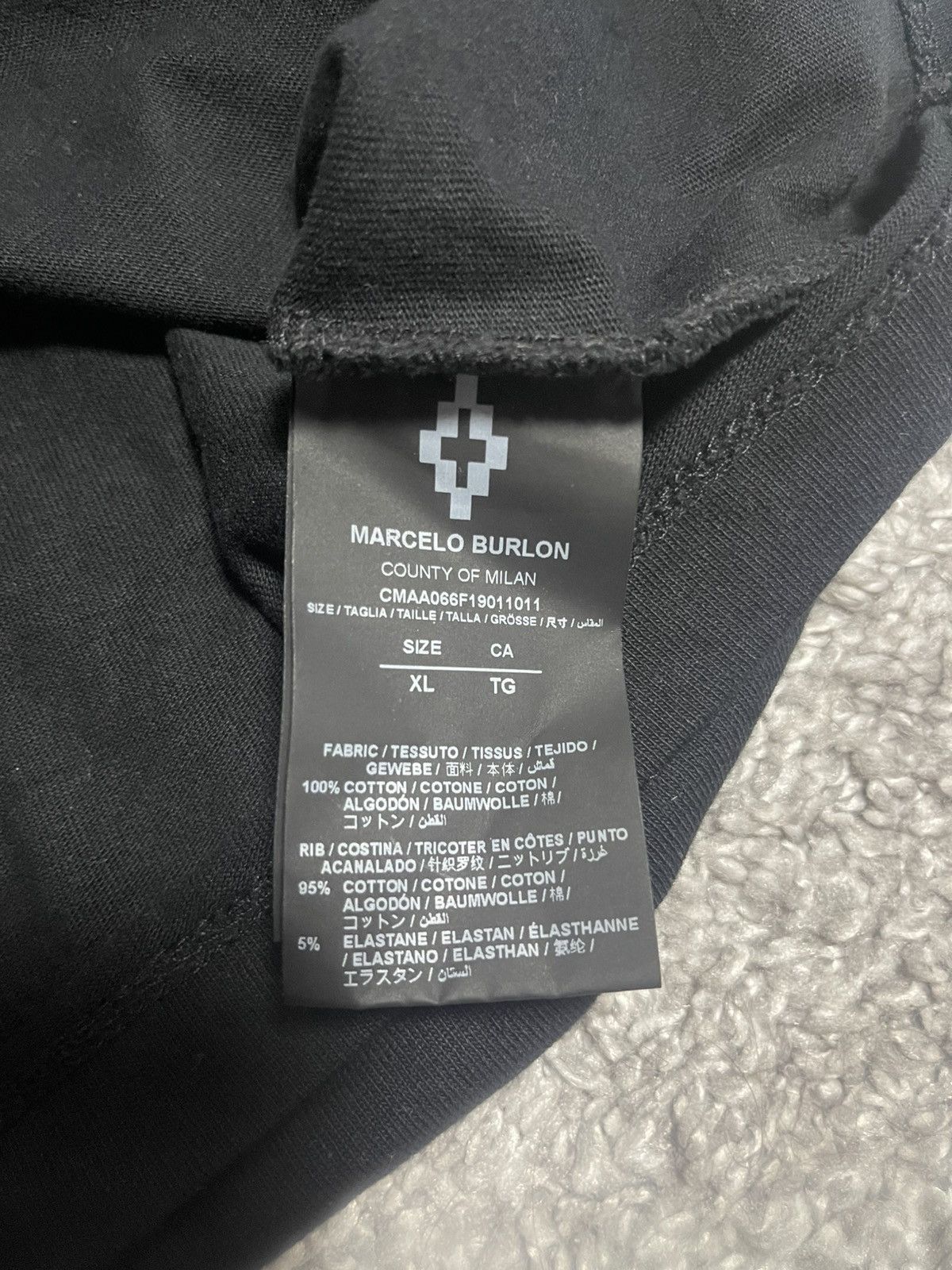 Marcelo Burlon Marcelo Burlon County Of Milan Big Logo Oversized size XL Size US XL / EU 56 / 4 - 16 Thumbnail