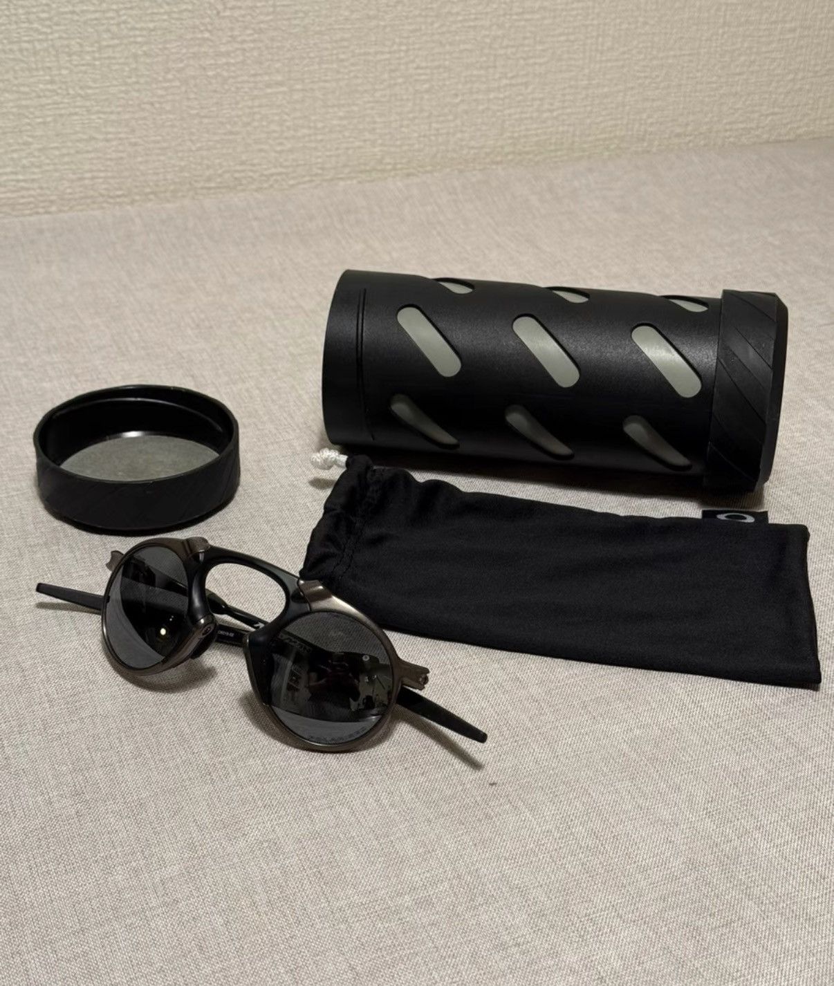 Oakley Oakley Madman Dark Carbon Sports Sunglasses K24 Size ONE SIZE - 7 Thumbnail