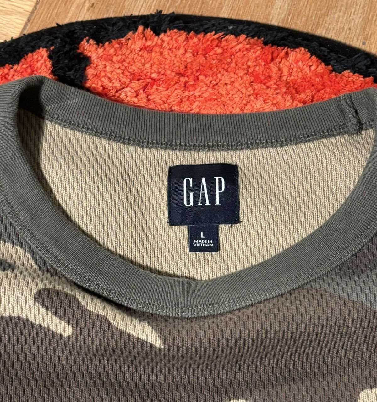 Gap GAP Camo Thermal Longsleeve Size US L / EU 52-54 / 3 - 3 Thumbnail