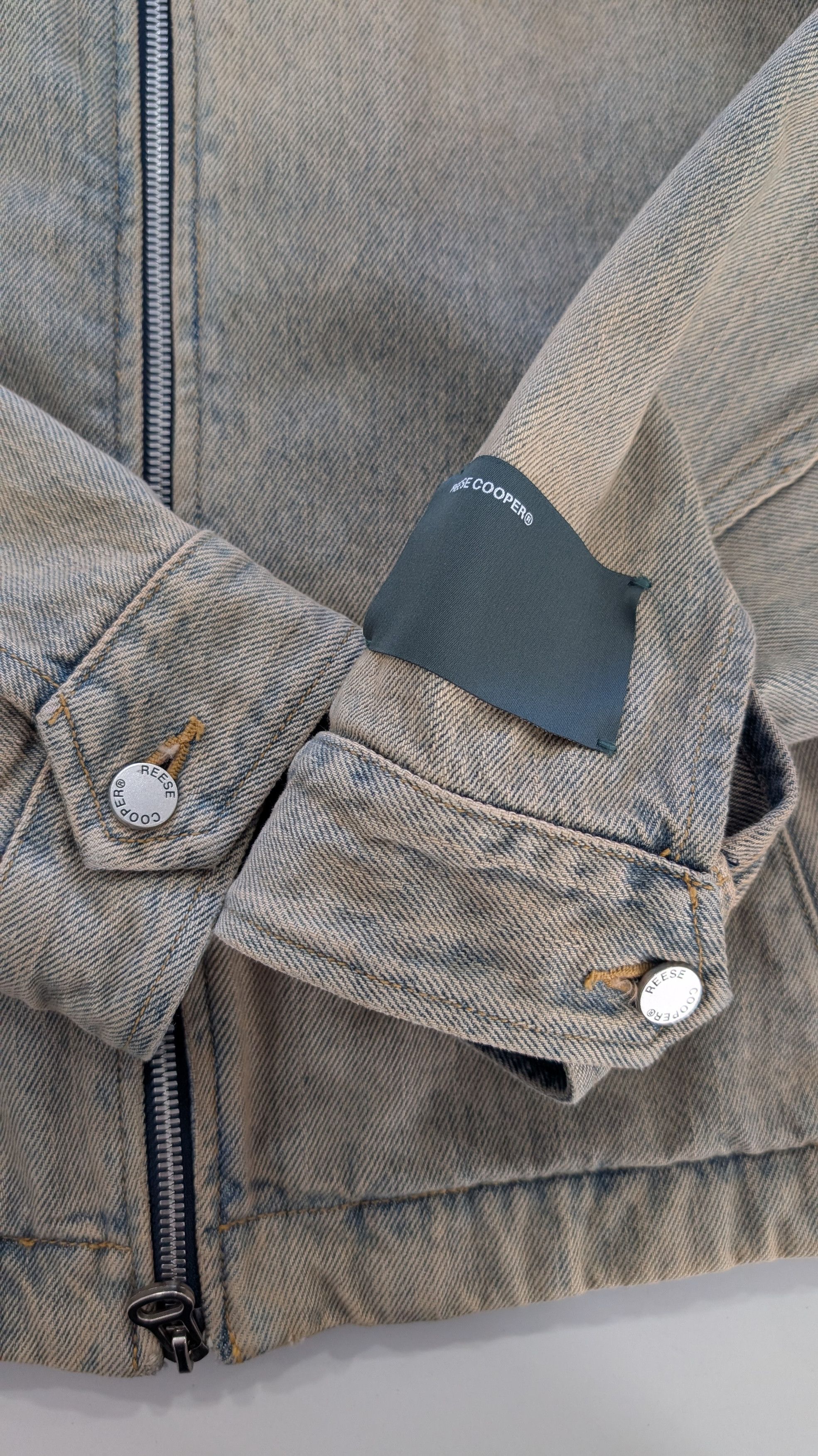 Reese Cooper Reese Cooper Spring 2024 Curved Washed Denim Work Jacket Size US M / EU 48-50 / 2 - 6 Thumbnail