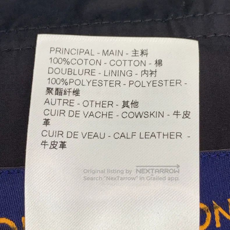 Louis Vuitton Louis Vuitton 24 Long Sleeve Jacket with Black logo logo c Size XS / US 0-2 / IT 36-38 - 9 Thumbnail