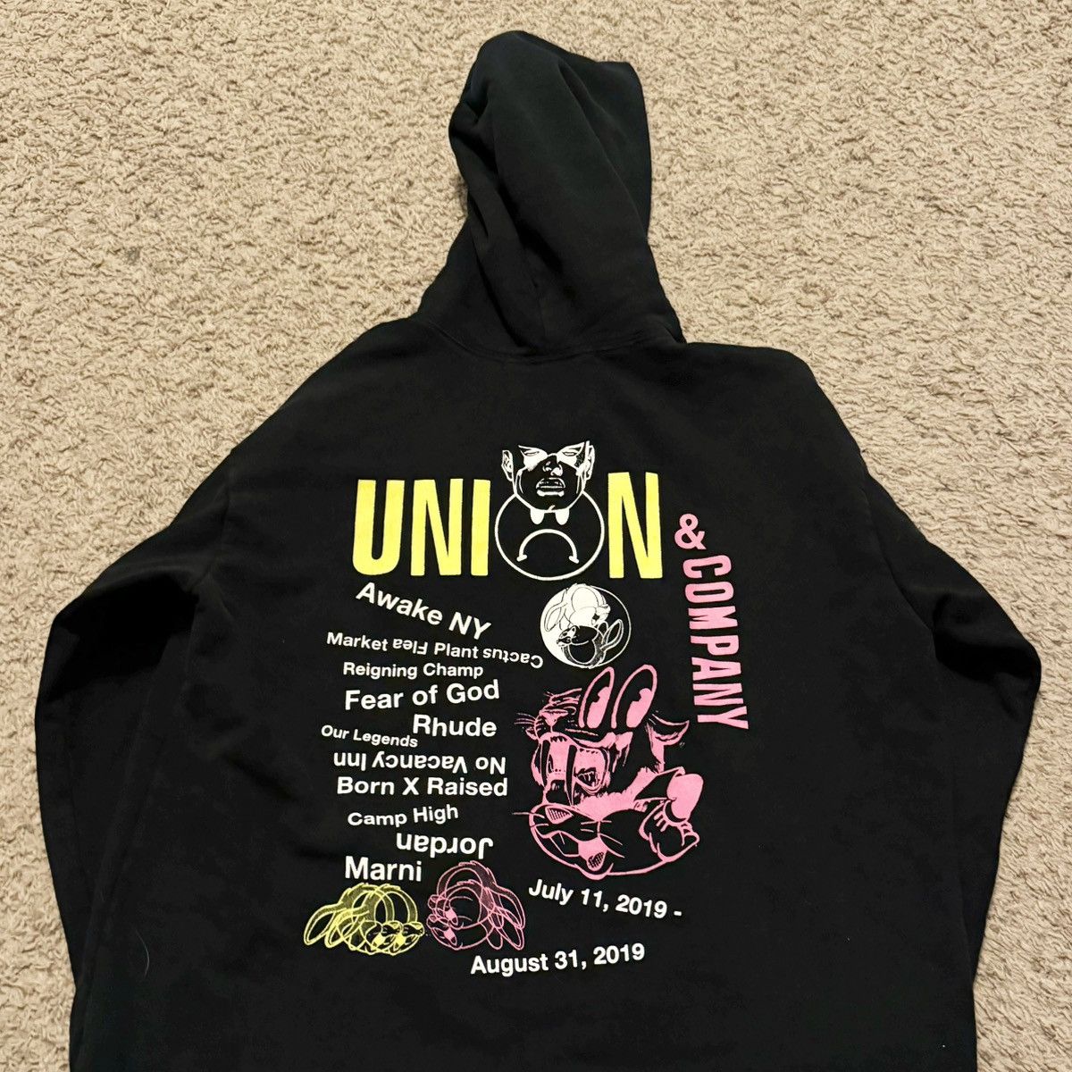Other BLACK UNION STREETWEAR HOODIE! Size US XL / EU 56 / 4 - 6 Thumbnail