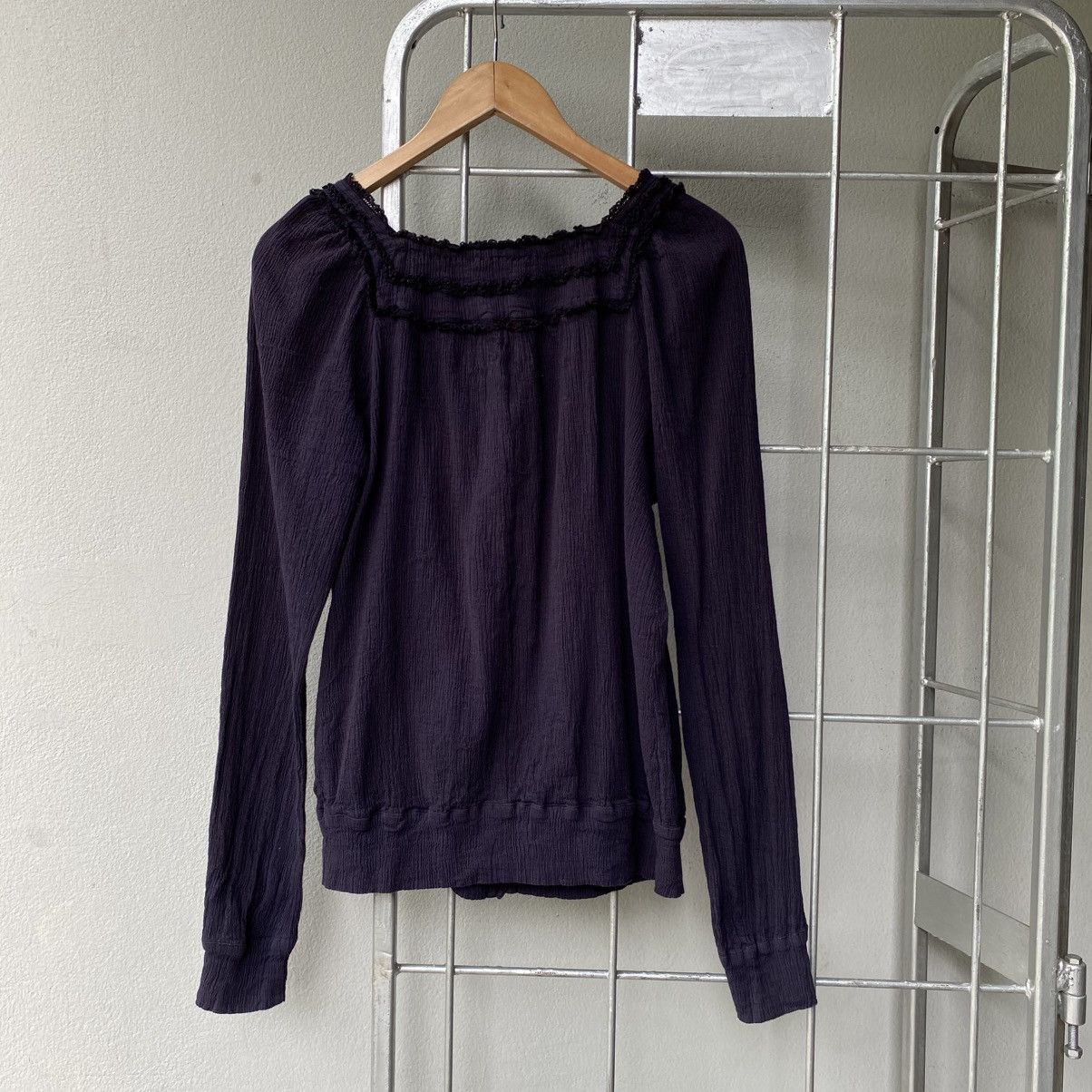 Tsumori Chisato TSUMORI CHISATO Ruffled Button-Up Blouse Size XS / US 0-2 / IT 36-38 - 7 Thumbnail