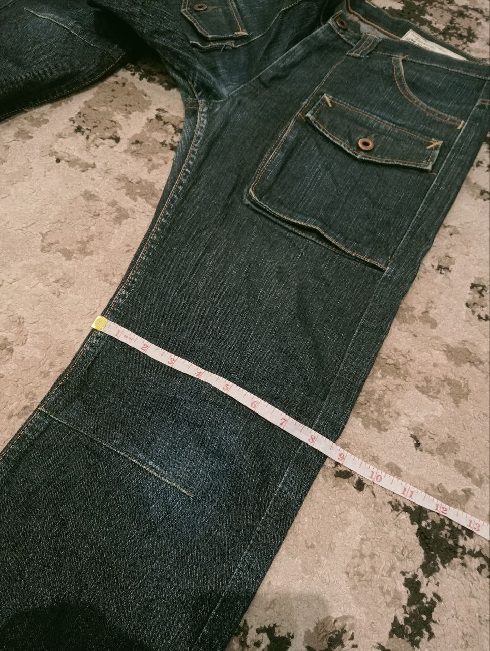 Japanese Brand JAPANESE STUDIO ECRU 6 POCKET BUSHPANTS JEANS Size US 33 - 16 Thumbnail