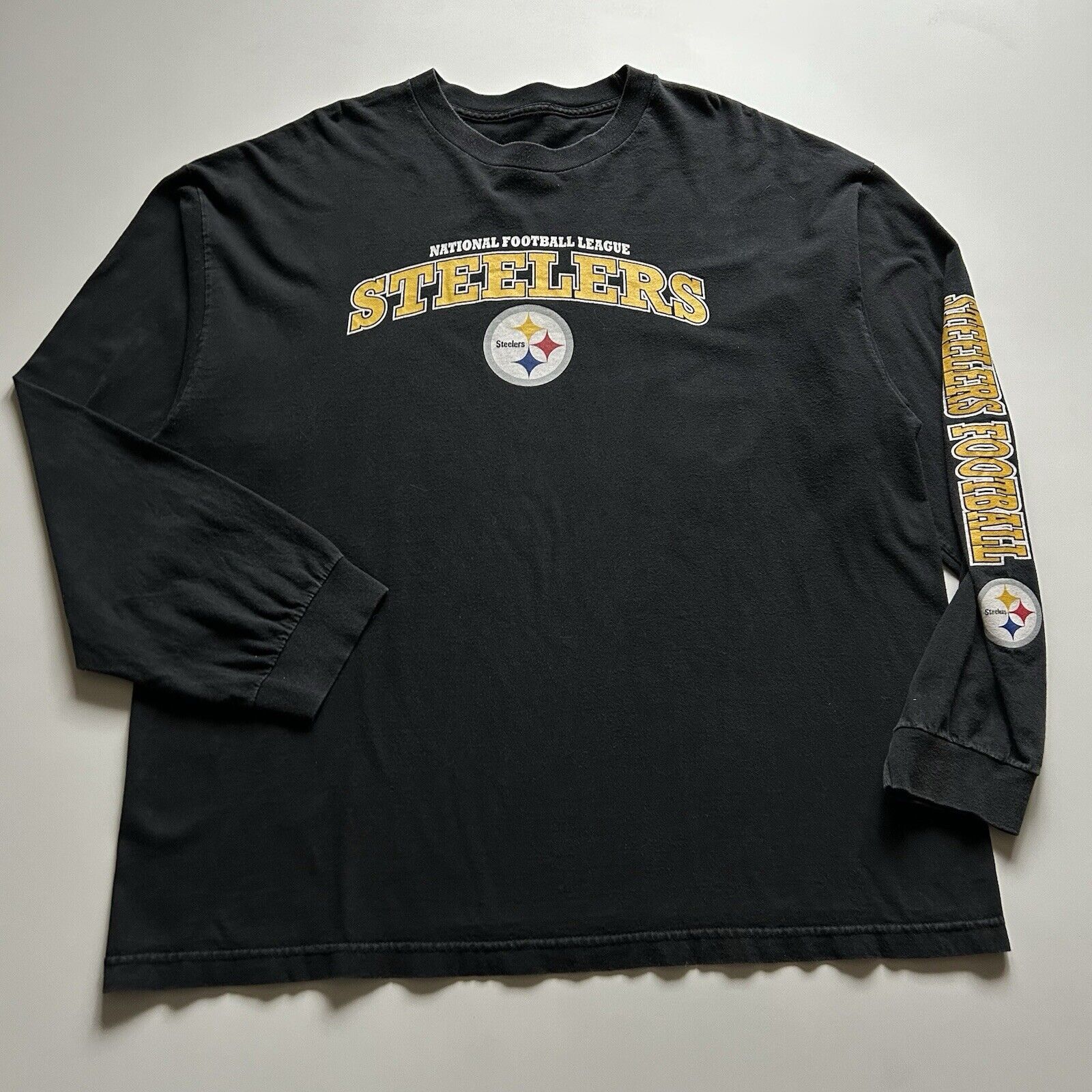 NFL Vintage Y2K Pittsburgh Steelers NFL Long Sleeve T Shirt 2XL Size US XXL / EU 58 / 5 - 1 Thumbnail
