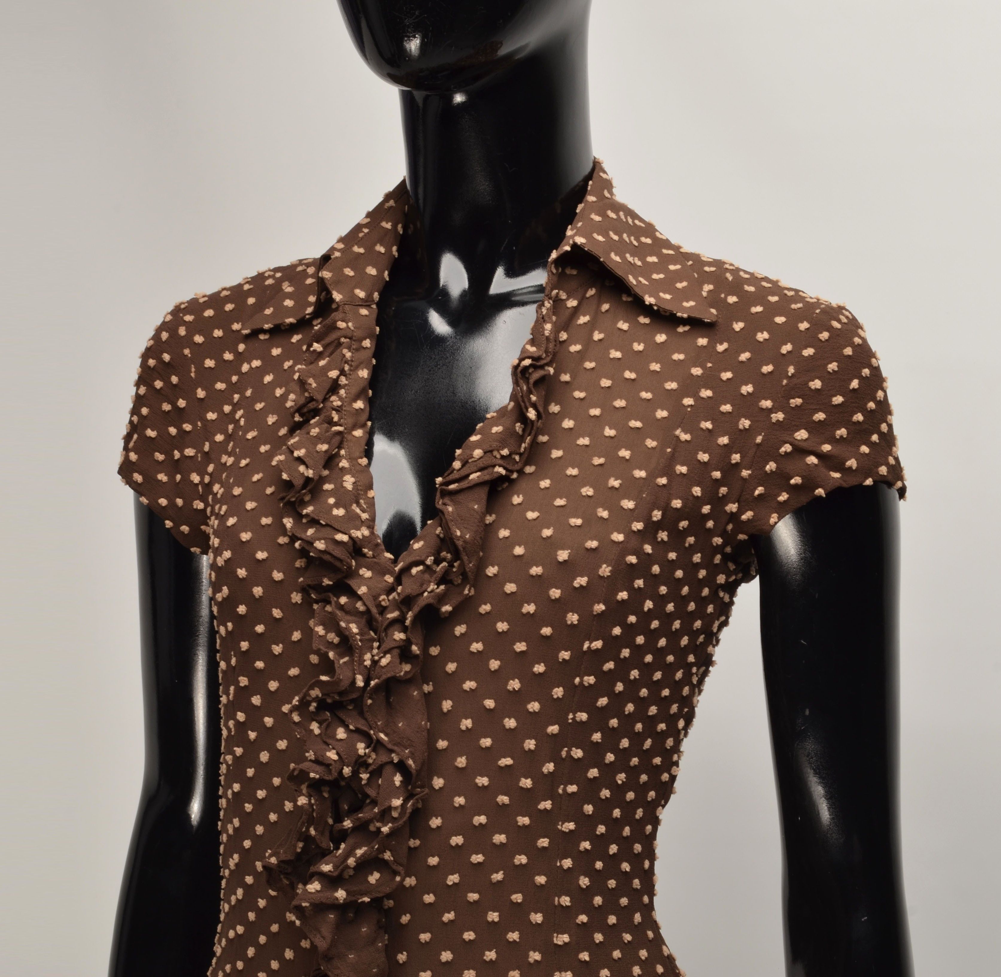 Other Y2K Sass & Bide Silk Mini Dress – Worn by Jessica Simpson Size XS / US 0-2 / IT 36-38 - 2 Thumbnail