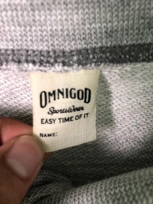 Japanese Brand × OMNIGOD Omnigod Japan Plain Sweatshirt Size US S / EU 44-46 / 1 - 4 Thumbnail