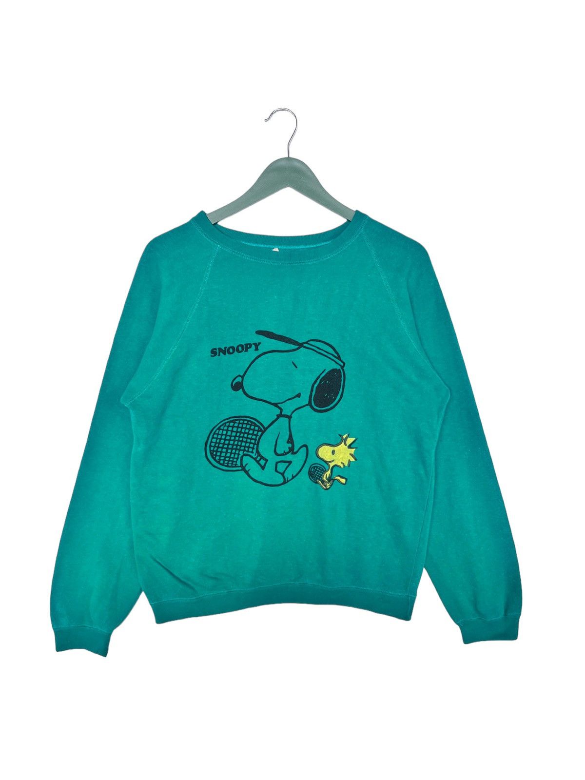 Peanuts × Vintage Vintage 80s Snoopy Sweatshirt Size US M / EU 48-50 / 2 - 1 Thumbnail