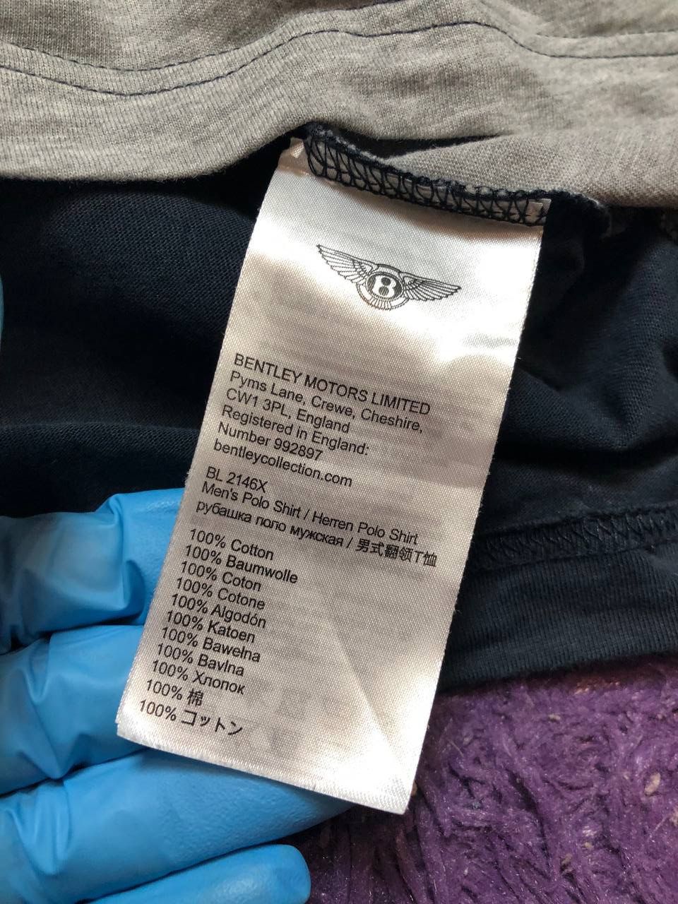 Bentley Vintage Bentley Y2K Logo Polo Size S Size US S / EU 44-46 / 1 - 3 Thumbnail