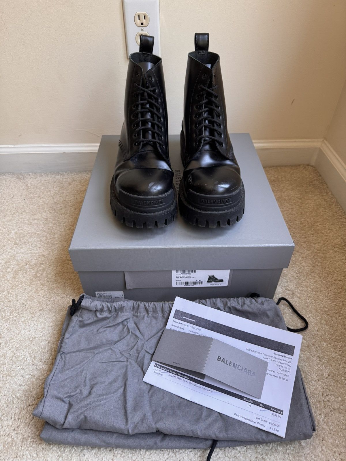 Balenciaga Balenciaga Strike Boot Size US 10 / EU 43 - 2 Thumbnail