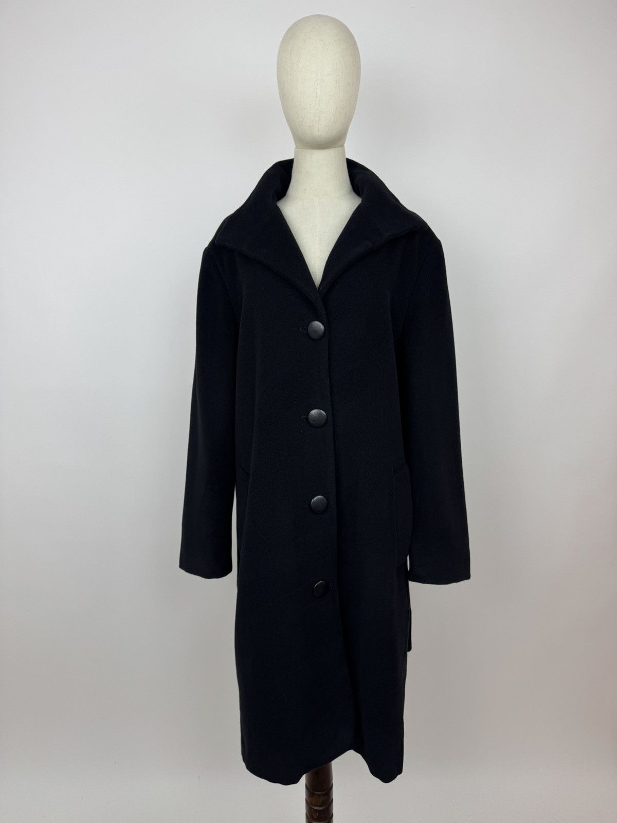 Marella Marella Wool / Angora Belted Coat Womens Size US14 F46 Size XL / US 12-14 / IT 48-50 - 2 Thumbnail
