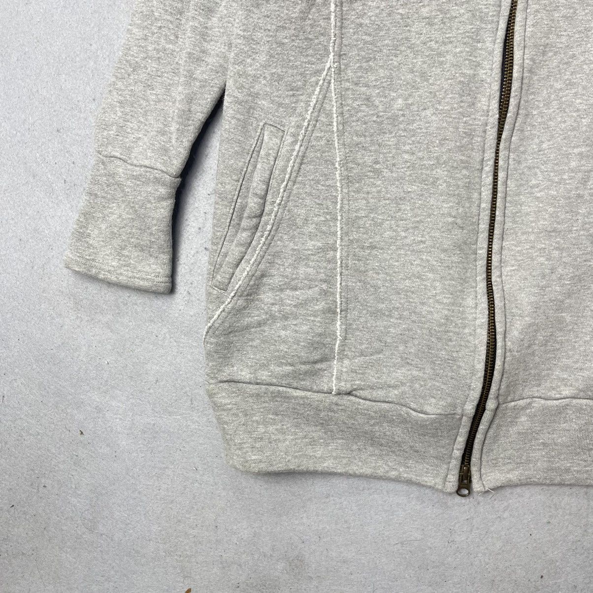 Japanese Brand HAPEACE Japan Longline Minimal Zip Hoodie Size US M / EU 48-50 / 2 - 5 Thumbnail