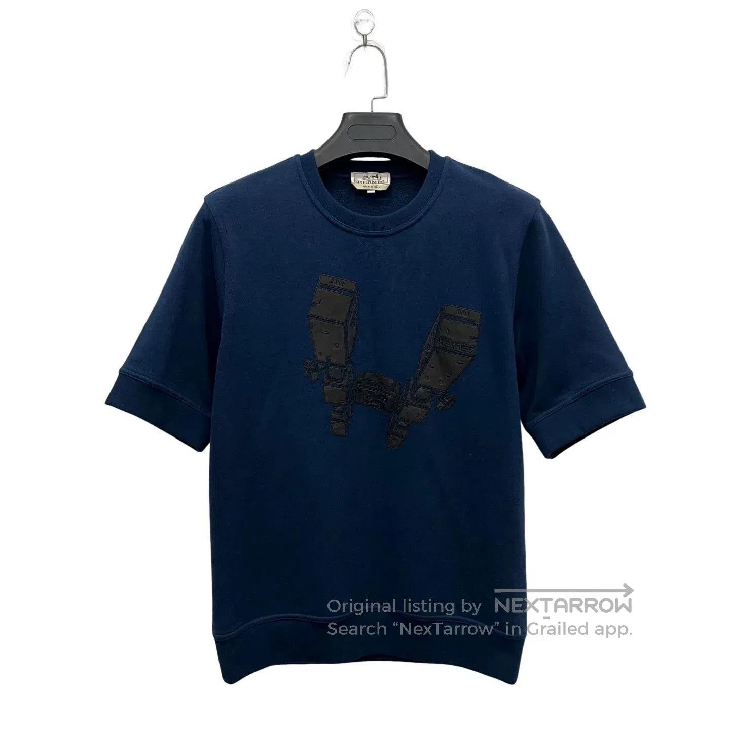 Hermes hermes blue short sleeve t-shirt size s. Size US S / EU 44-46 / 1 - 1 Thumbnail