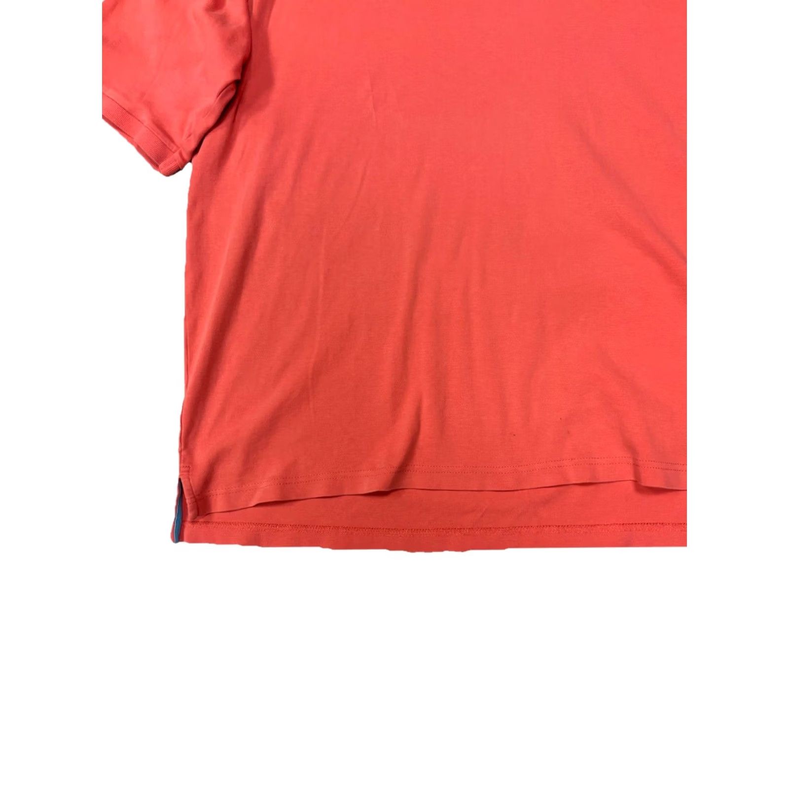 U.S. Polo Assn. U.S Polo Assn Polo Shirt Luxury Feel Short Sleeve 100% Cotton Salmon Mens 3XL Size US XXL / EU 58 / 5 - 3 Thumbnail
