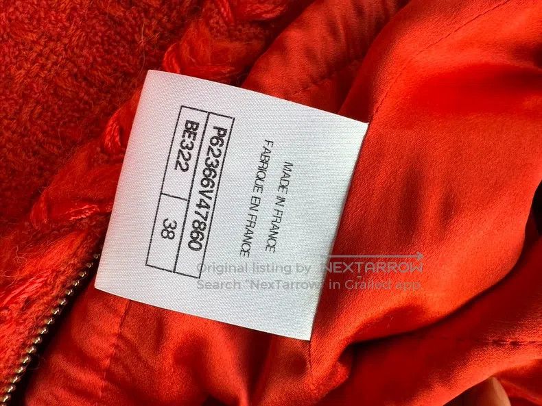 Chanel Chanel Snow Series Red Coat Size XS / US 0-2 / IT 36-38 - 6 Thumbnail