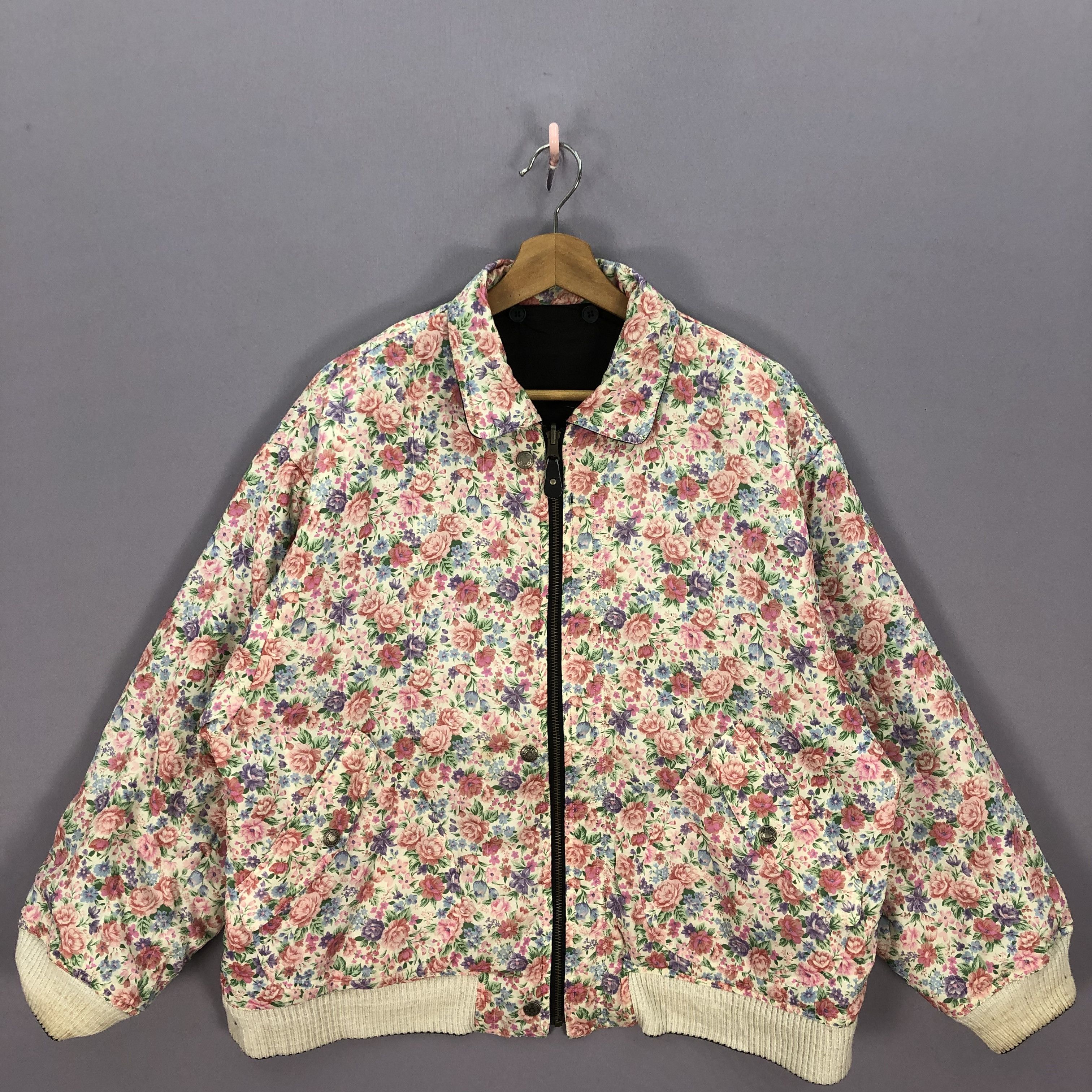 Japanese Brand × Vintage Vintage IL Suffit Riversible Bomber Varsity Jackets Size US XXL / EU 58 / 5 - 4 Thumbnail