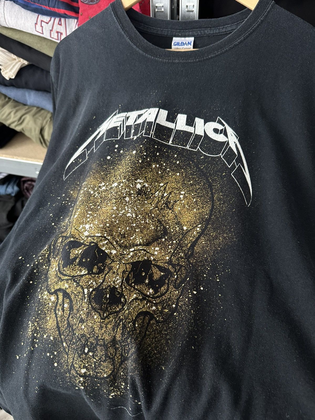 Metallica Vintage 2000s Metallica Black Rare Rock Band T-Shirt Tee Y2K Size US L / EU 52-54 / 3 - 7 Thumbnail