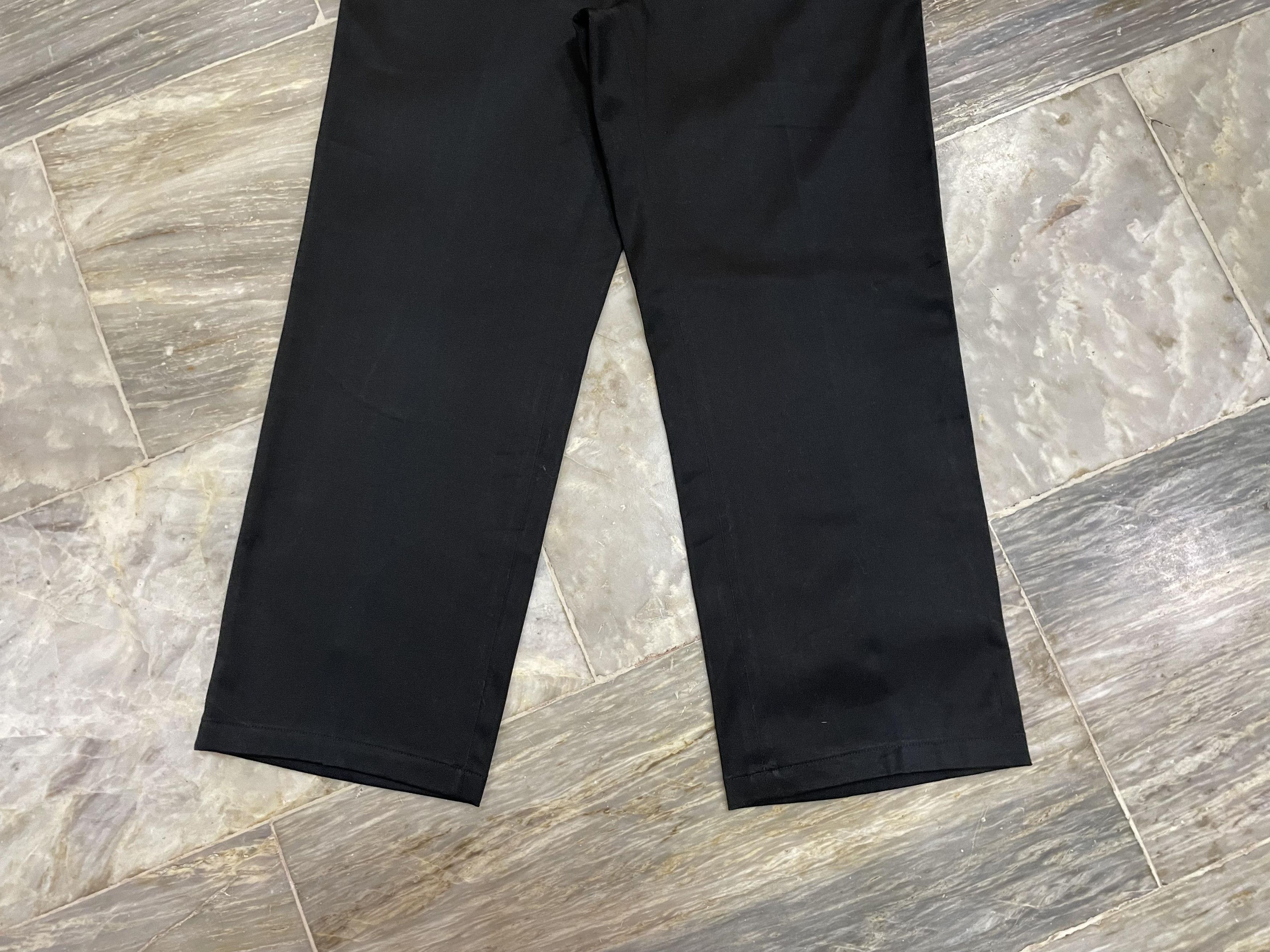 Prada Vintage Prada Black Chino Pants - Black Tab Size US 32 / EU 48 - 3 Thumbnail