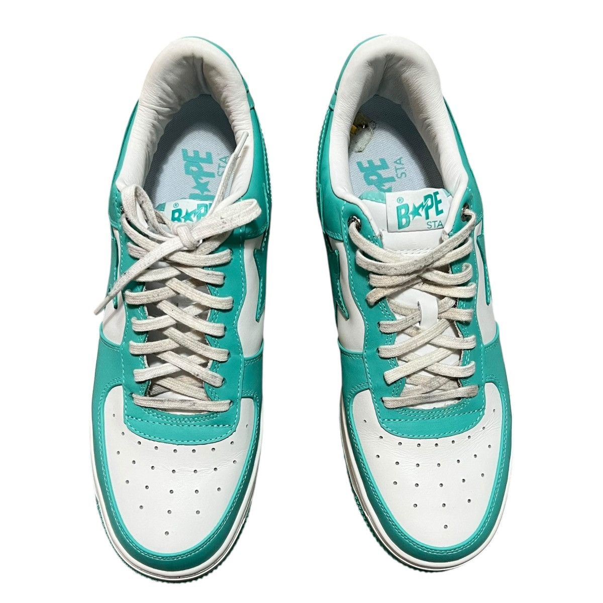 Bape A BATHING APE BAPE STA Tiffany Blue AF1 Size US 12 / EU 45 - 2 Thumbnail