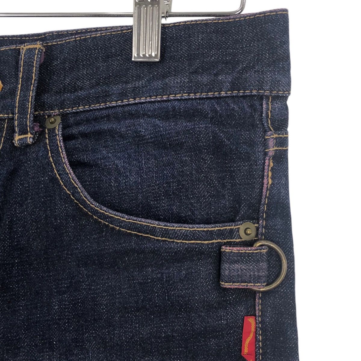 If Six Was Nine BEAUTY BEAST Takao Yamashita Denim Pants Hyper Gothic Punk Size US 31 - 3 Thumbnail