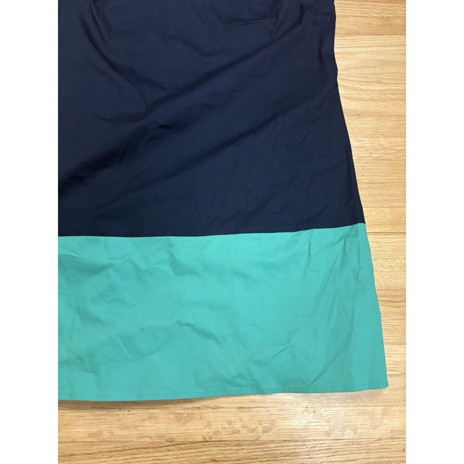 The Unbranded Brand NWT Sail to Sable Womens Navy Blue Color Block Dress Size L Size L / US 10 / IT 46 - 4 Thumbnail