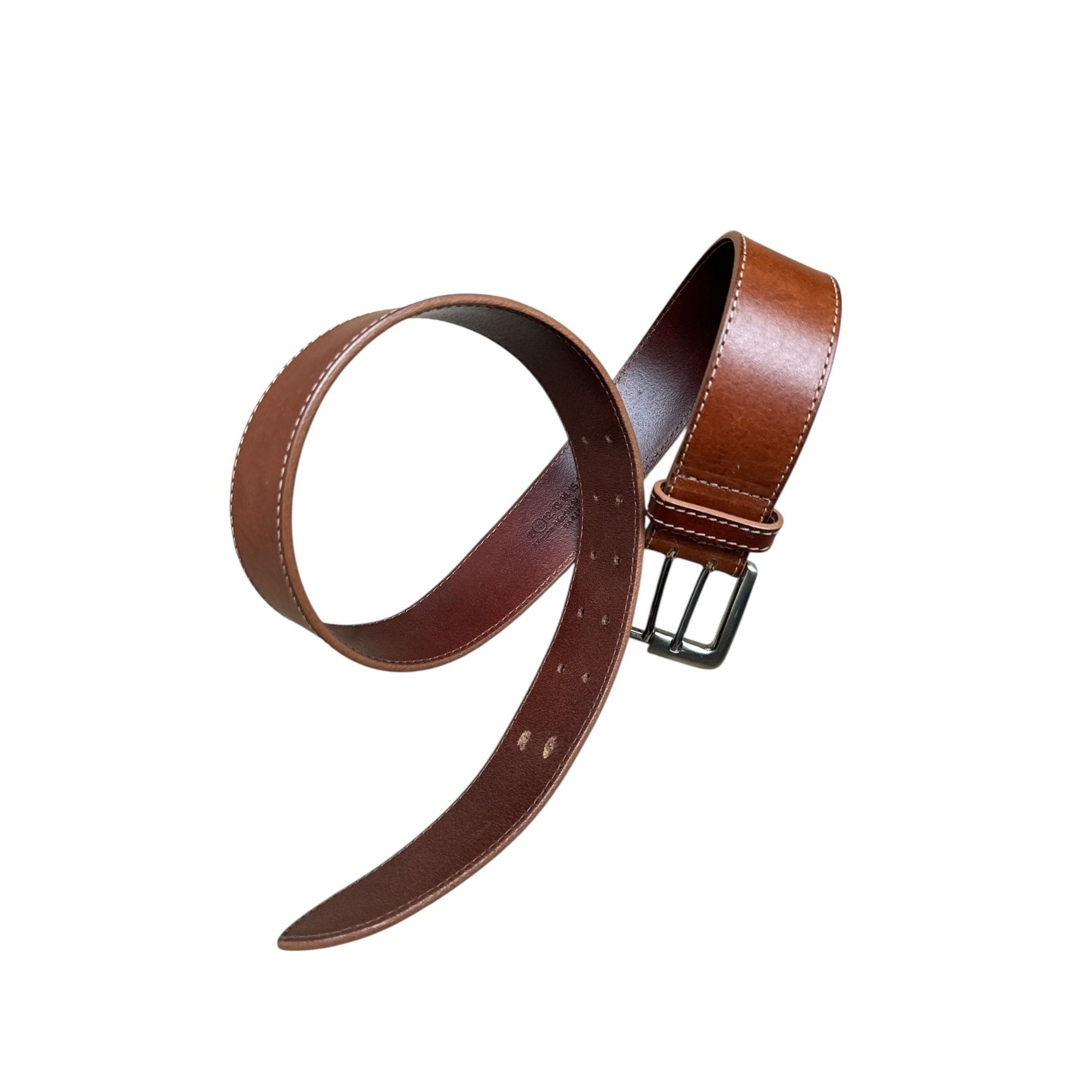 Maison Margiela Line 11 brown leather belt Size ONE SIZE - 2 Thumbnail