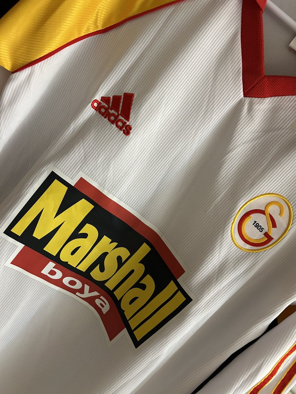 Other HAGI Galatasaray 99/00 Uefa cup long sleeve retro jersey Size US M / EU 48-50 / 2 - 2 Thumbnail
