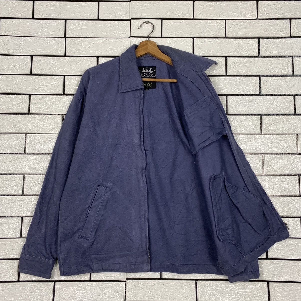 Japanese Brand 📌Vintage Zipper Bomber Jacket Neo Blood Issey Miyake Size US M / EU 48-50 / 2 - 12 Thumbnail