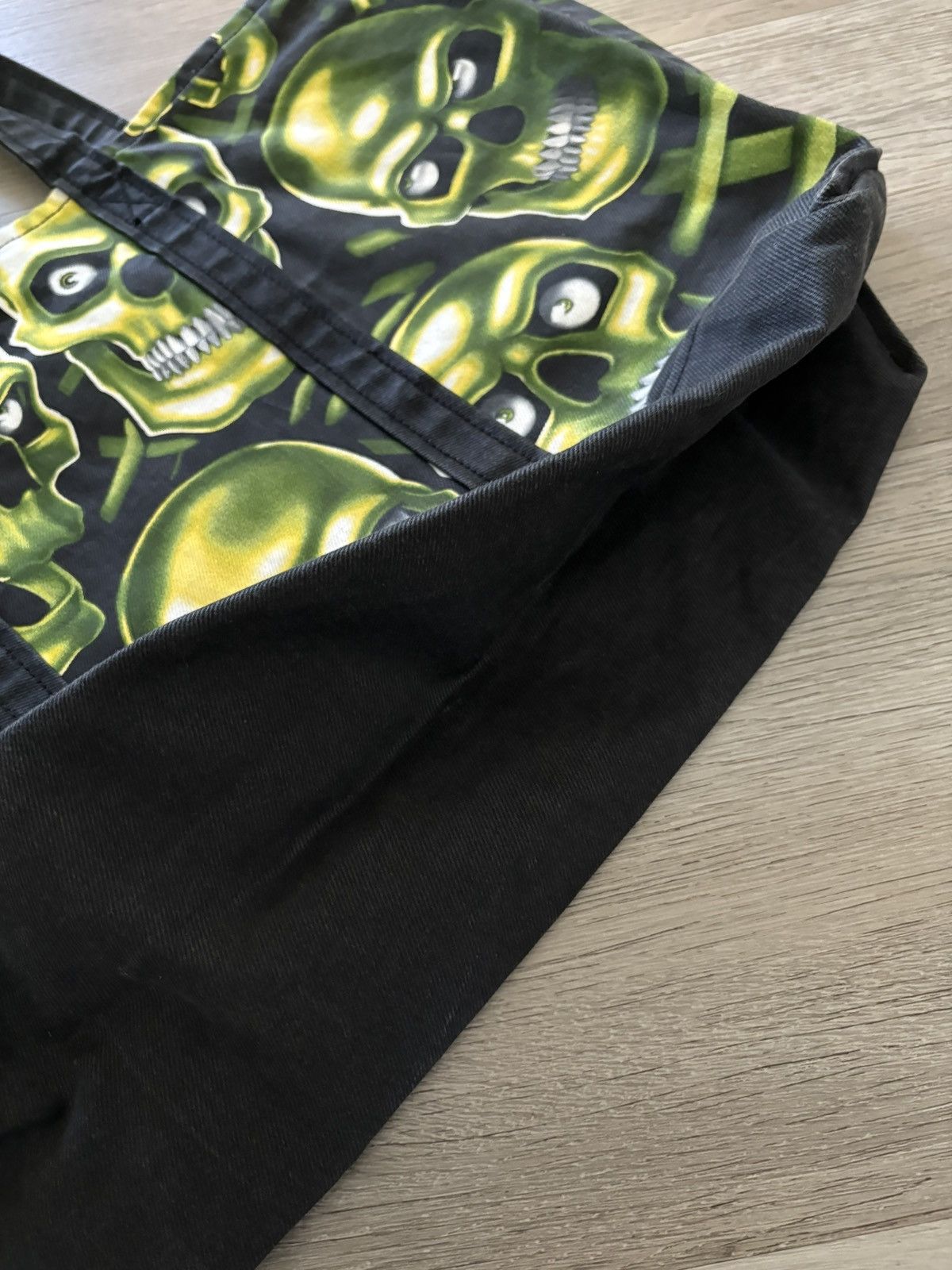 Supreme Supreme Skull Pile Denim Tote Bag SS18 Size ONE SIZE - 4 Thumbnail