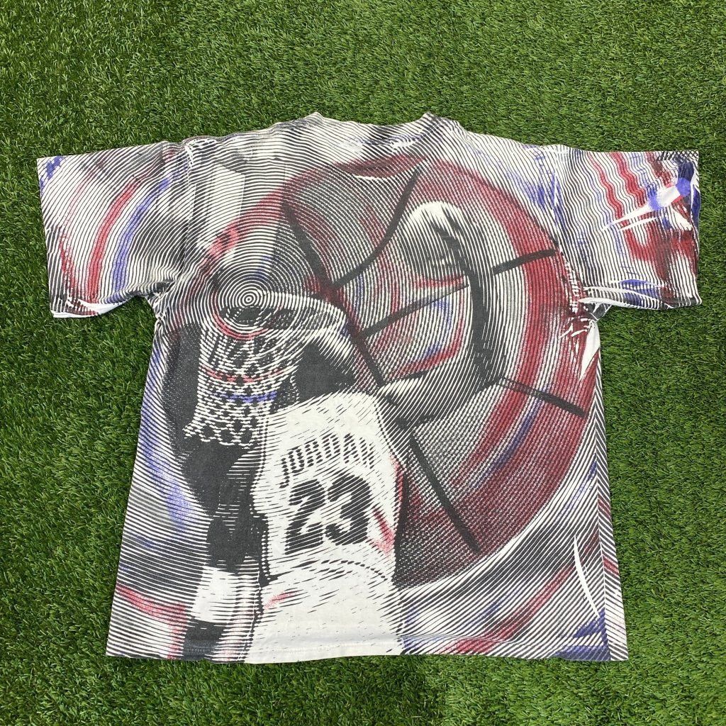 Nike Nike Vintage Jordan Spiral Tee AOP Made in USA Single Stitch Size US L / EU 52-54 / 3 - 2 Thumbnail
