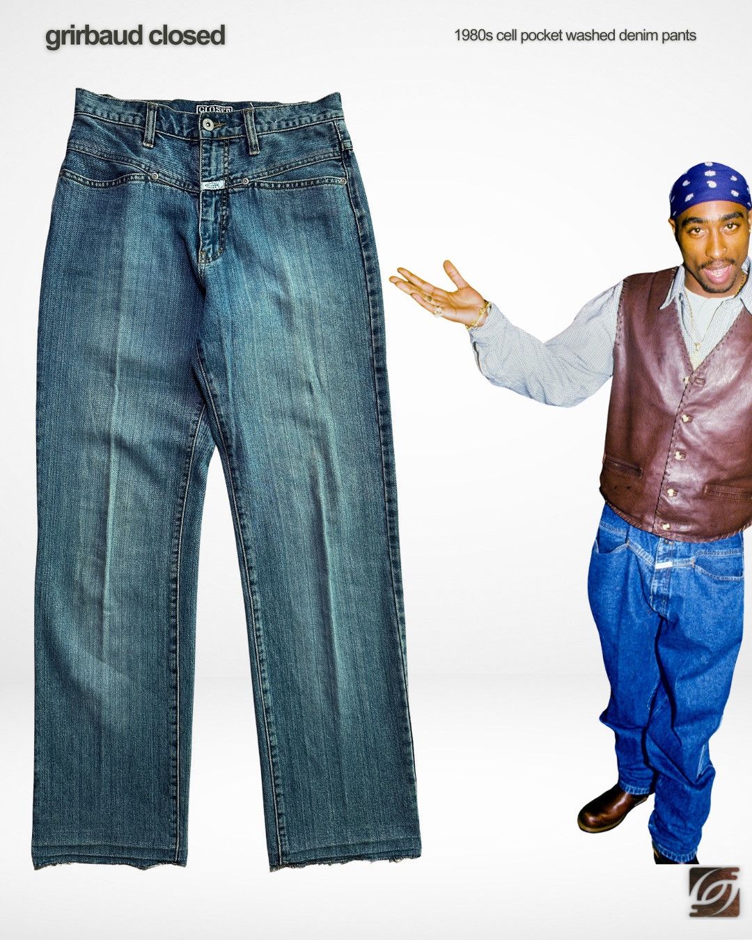 ◆超希少◆幻◆MARITHE FRANCOIS GIRBAUD closed 80s 90s Vintage CLOSED Marithe Francois Girbaud Pants Velvet