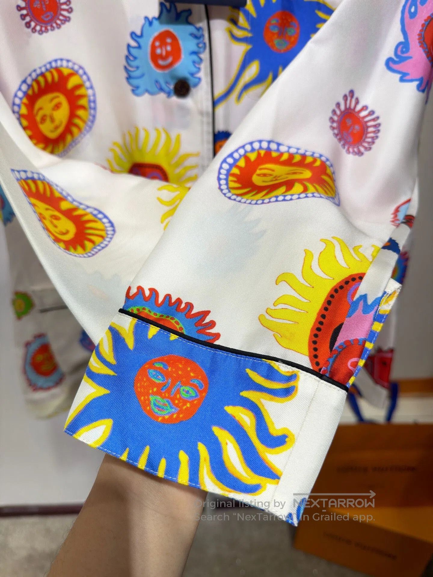 Louis Vuitton Louis Vuitton YAYOI Kusama Silk Shirt Pajamas. Size M / US 6-8 / IT 42-44 - 4 Thumbnail