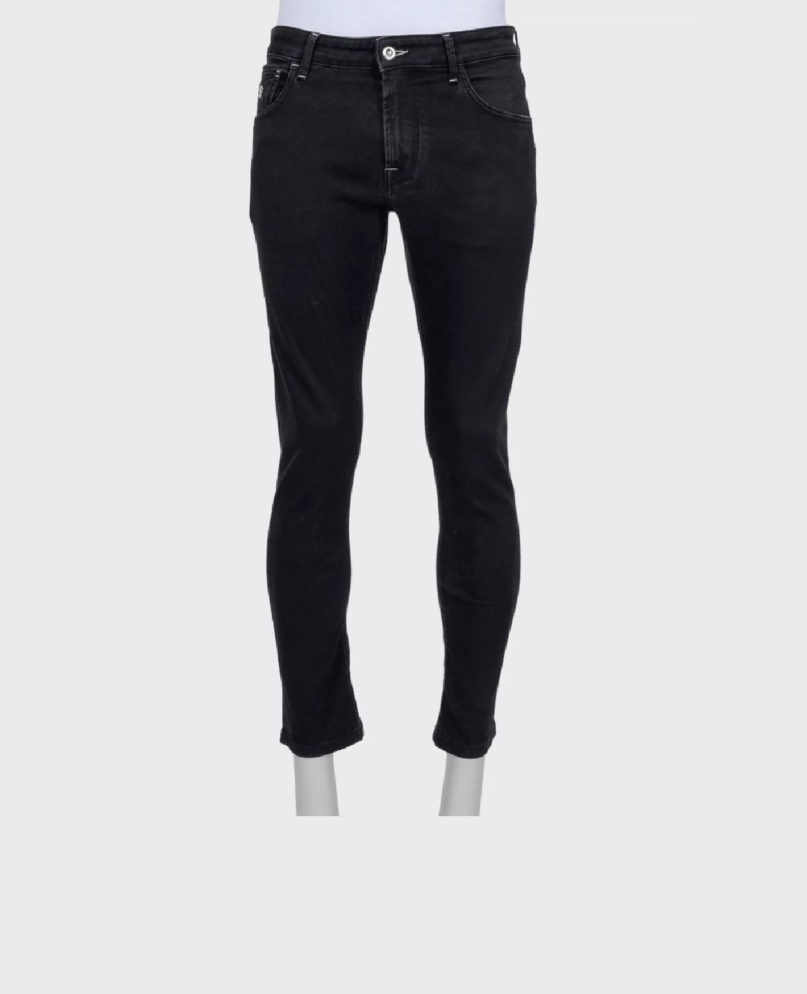 Stefano Ricci Stefano Ricci Men's Black Tapered Jeans Size US 33 - 1 Thumbnail
