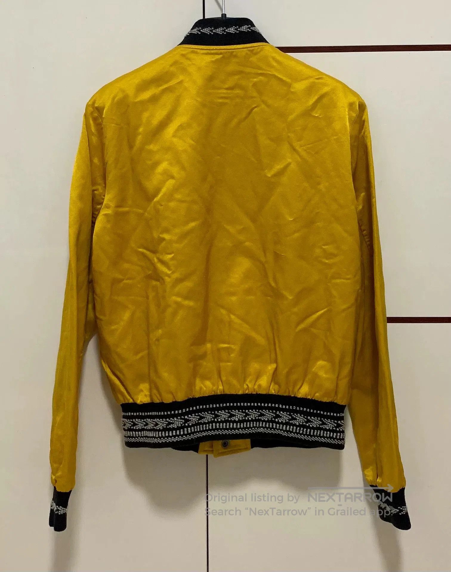 Saint Laurent Paris Saint Laurent Gold Woven Jacket 18SS. Size US S / EU 44-46 / 1 - 2 Thumbnail