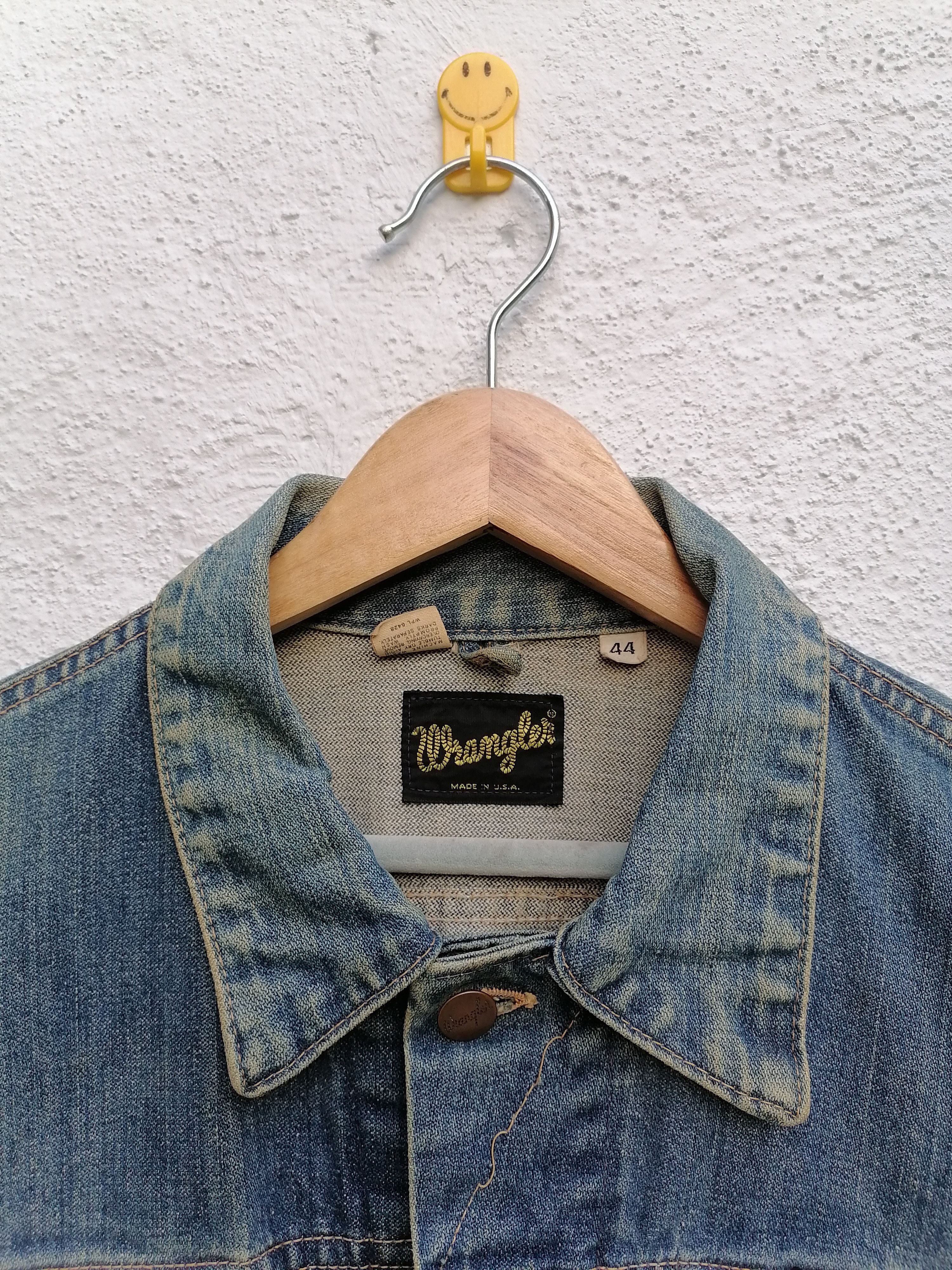 Vintage × Wrangler Vintage Wrangler Denim Jackets Size US M / EU 48-50 / 2 - 5 Thumbnail