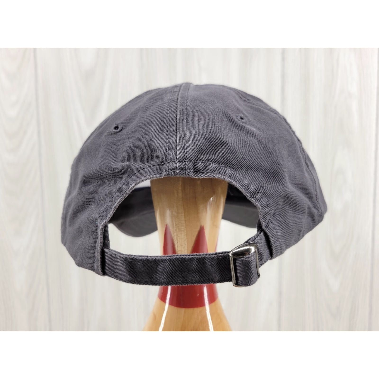Vintage Lacrosse Hat Cap Strap Back Gray Cotton Dad Patch Adjustable Men M Size ONE SIZE - 6 Thumbnail