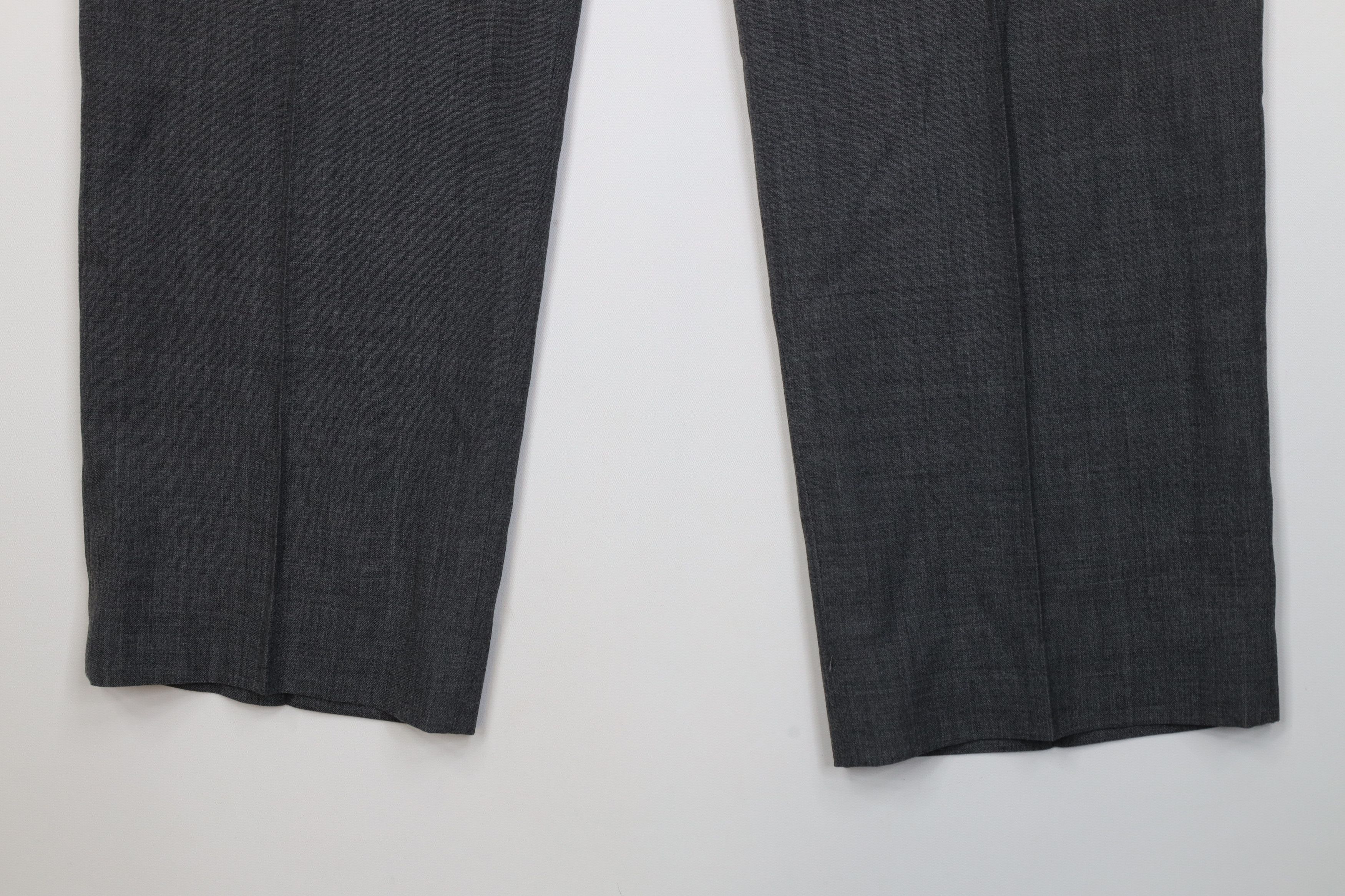 Vintage Vintage 70s Streetwear Wool Blend Wide Leg Chino Pants Size US 34 / EU 50 - 4 Thumbnail