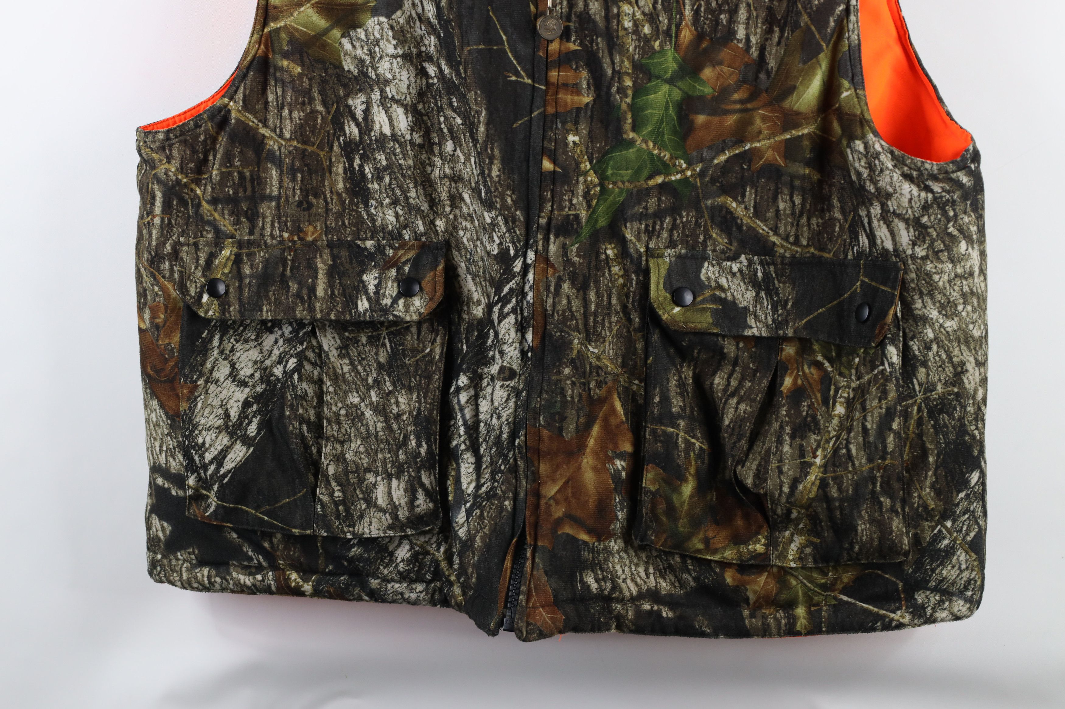 Vintage Vintage 90s Streetwear Reversible Camouflage Puffer Vest Size ONE SIZE - 3 Thumbnail