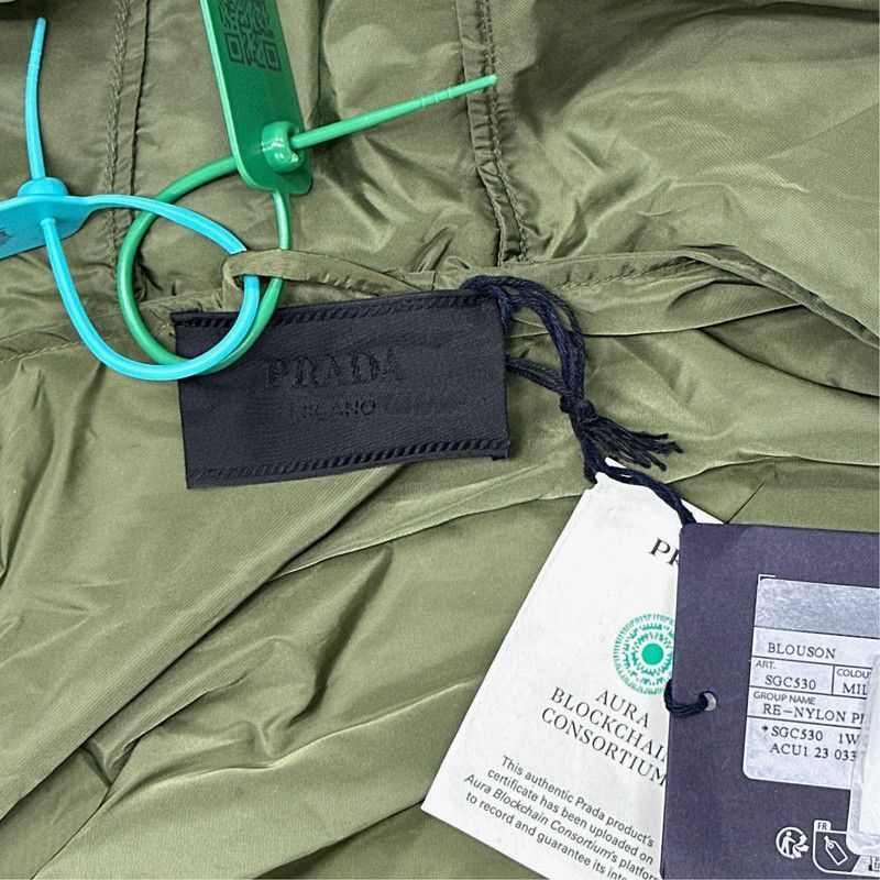 Prada PRADA ReNylon Hooded Blouson Jacket-2506 Size US M / EU 48-50 / 2 - 1 Thumbnail