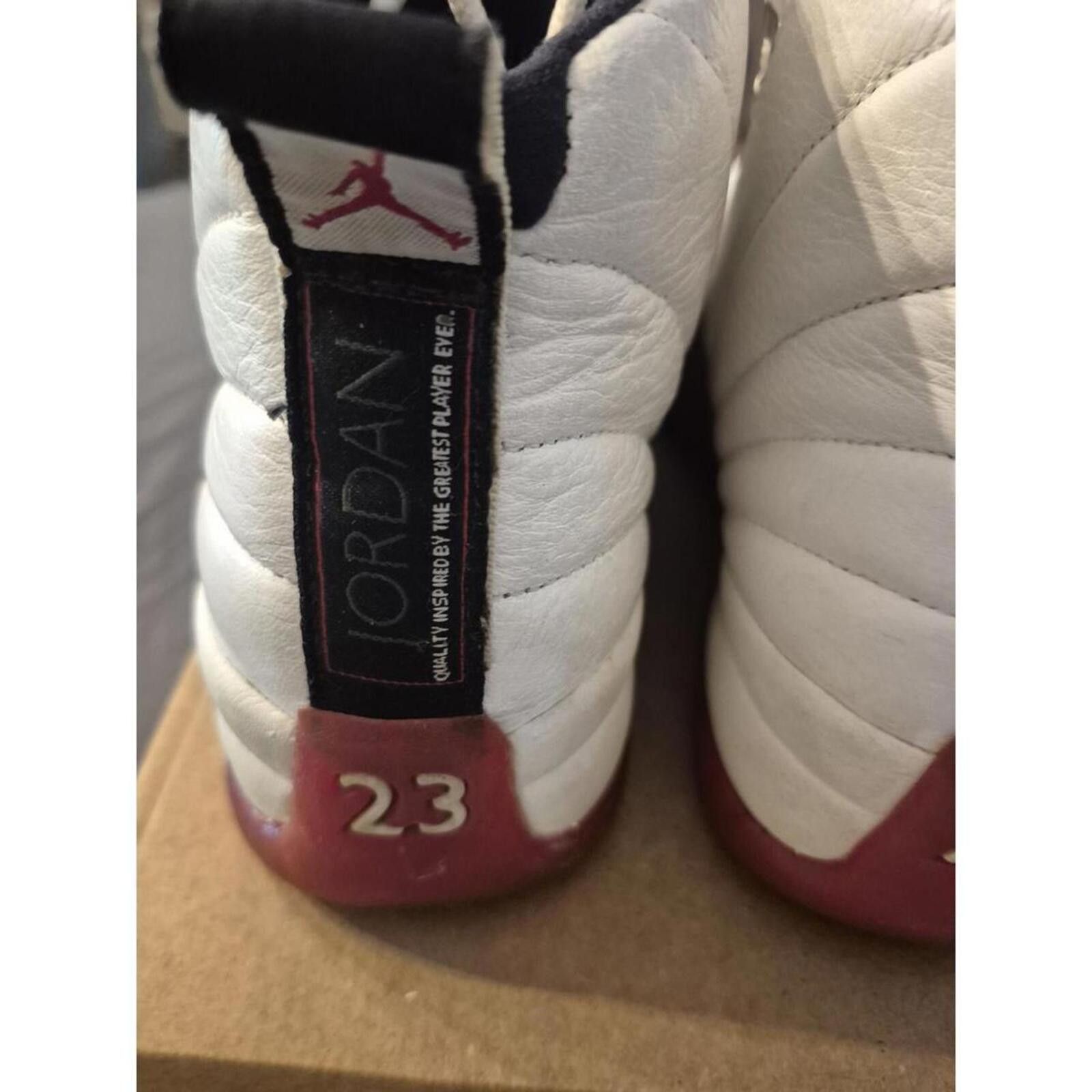 Other 1997 Air Jordan 12 M Cherry Red Size US 10 / EU 43 - 4 Thumbnail