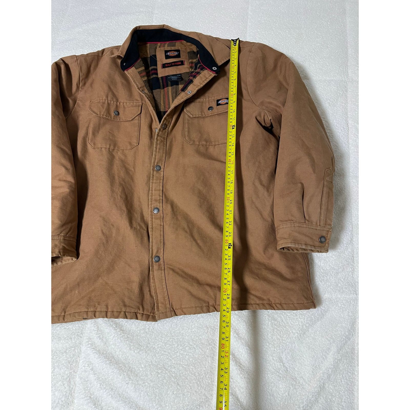 Dickies Dickies flannel lined duck shirt regular fit work jacket Size US XL / EU 56 / 4 - 5 Thumbnail