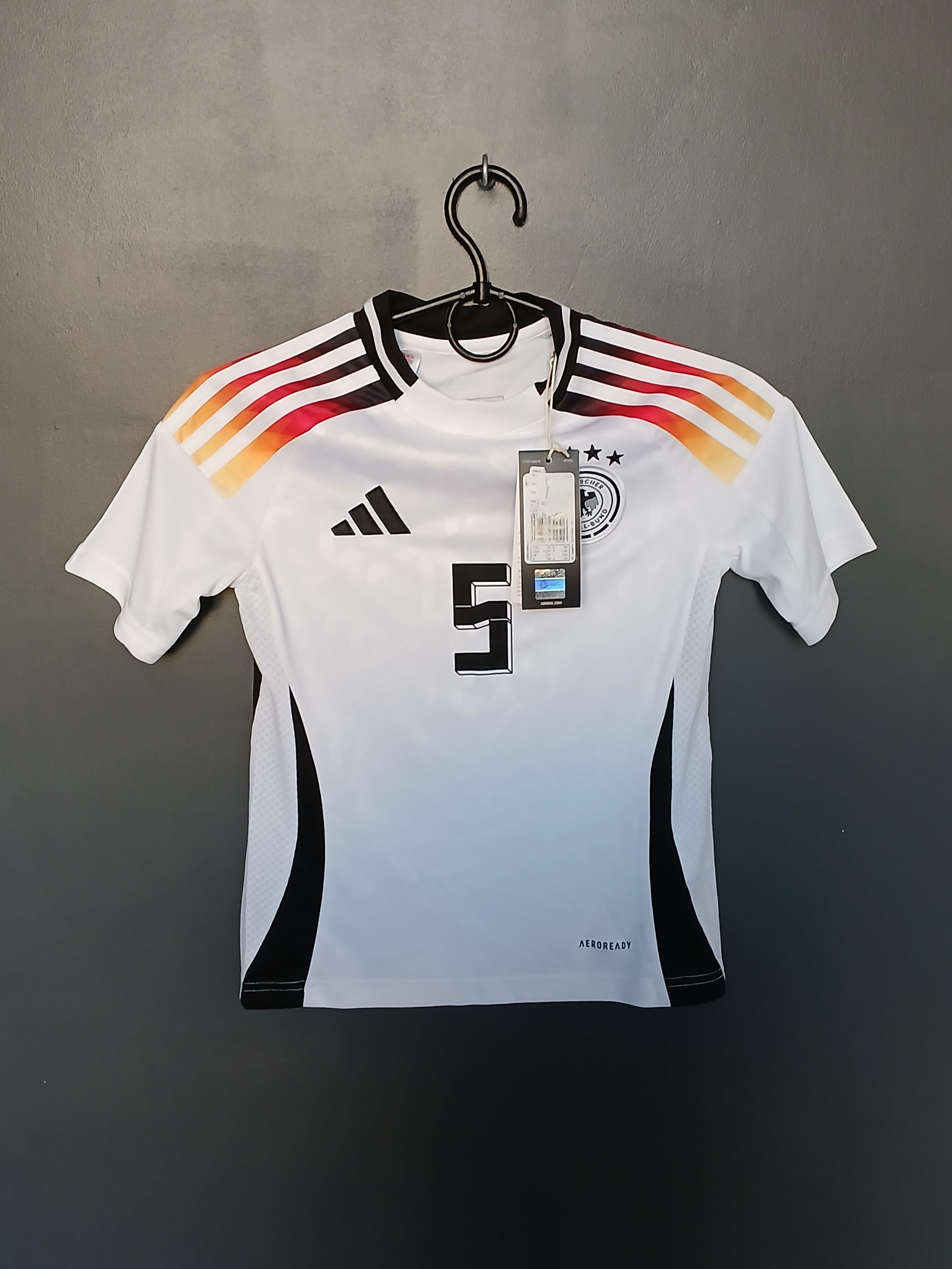 Adidas KIDS Germany National Team 24/25 Home Football Jersey Size US XS / EU 42 / 0 - 1 Thumbnail