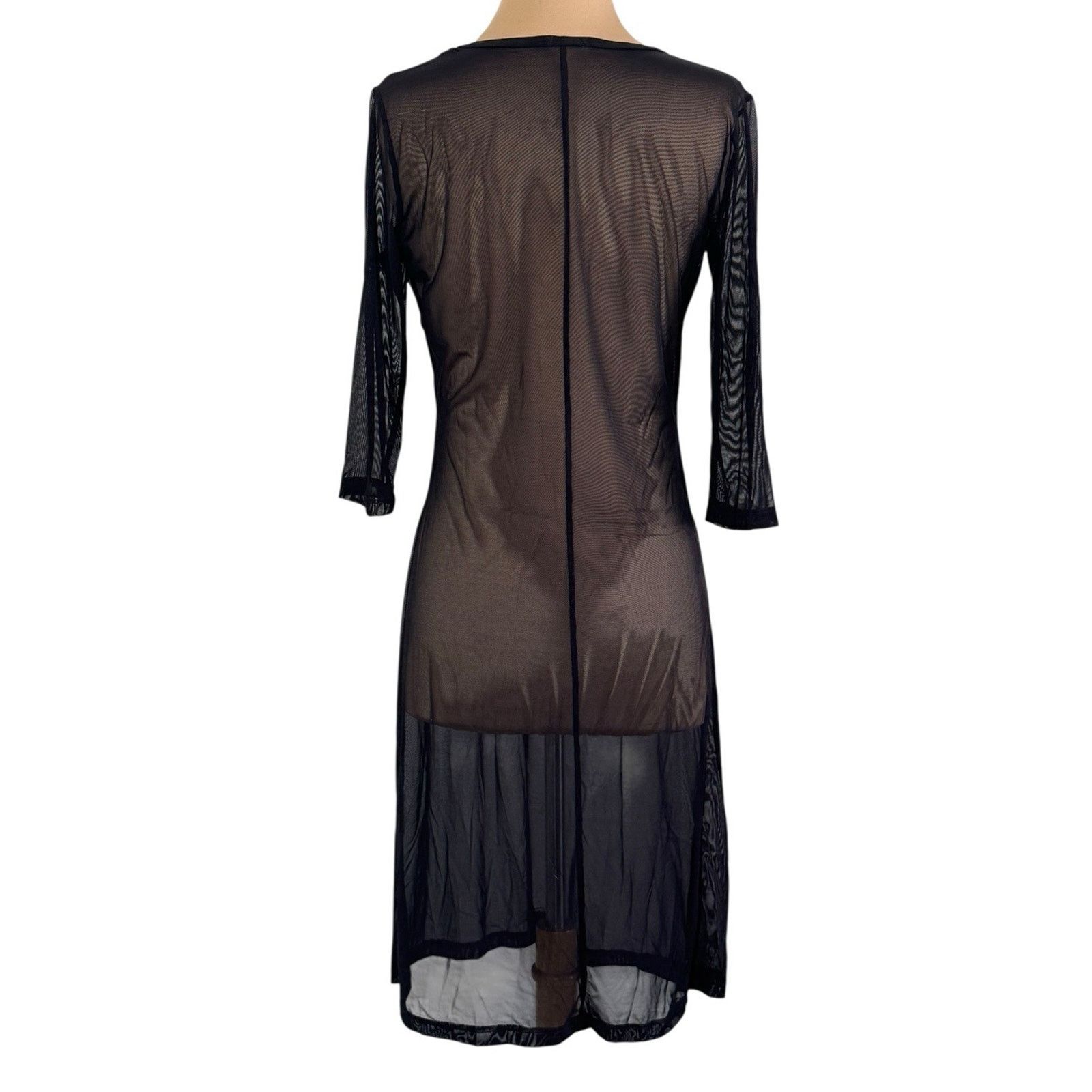 Other HEART MOON STAR Sheer Mesh Floral Embroidered Beach Coverup Size S / US 4 / IT 40 - 7 Thumbnail
