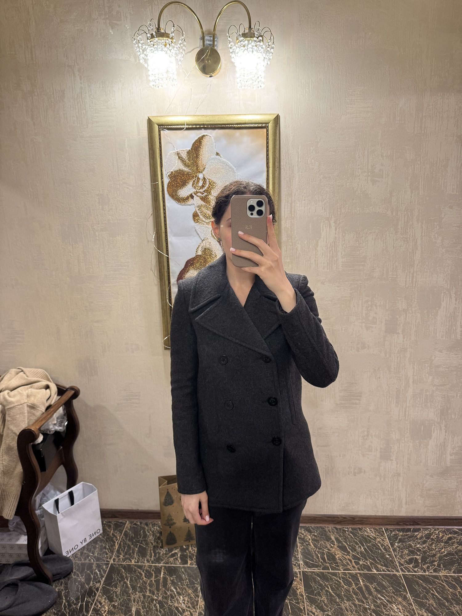 Hedi Slimane × Saint Laurent Paris Saint Laurent Hedi Slimane Double Breasted Peacoat - F36 Size XS / US 0-2 / IT 36-38 - 19 Thumbnail