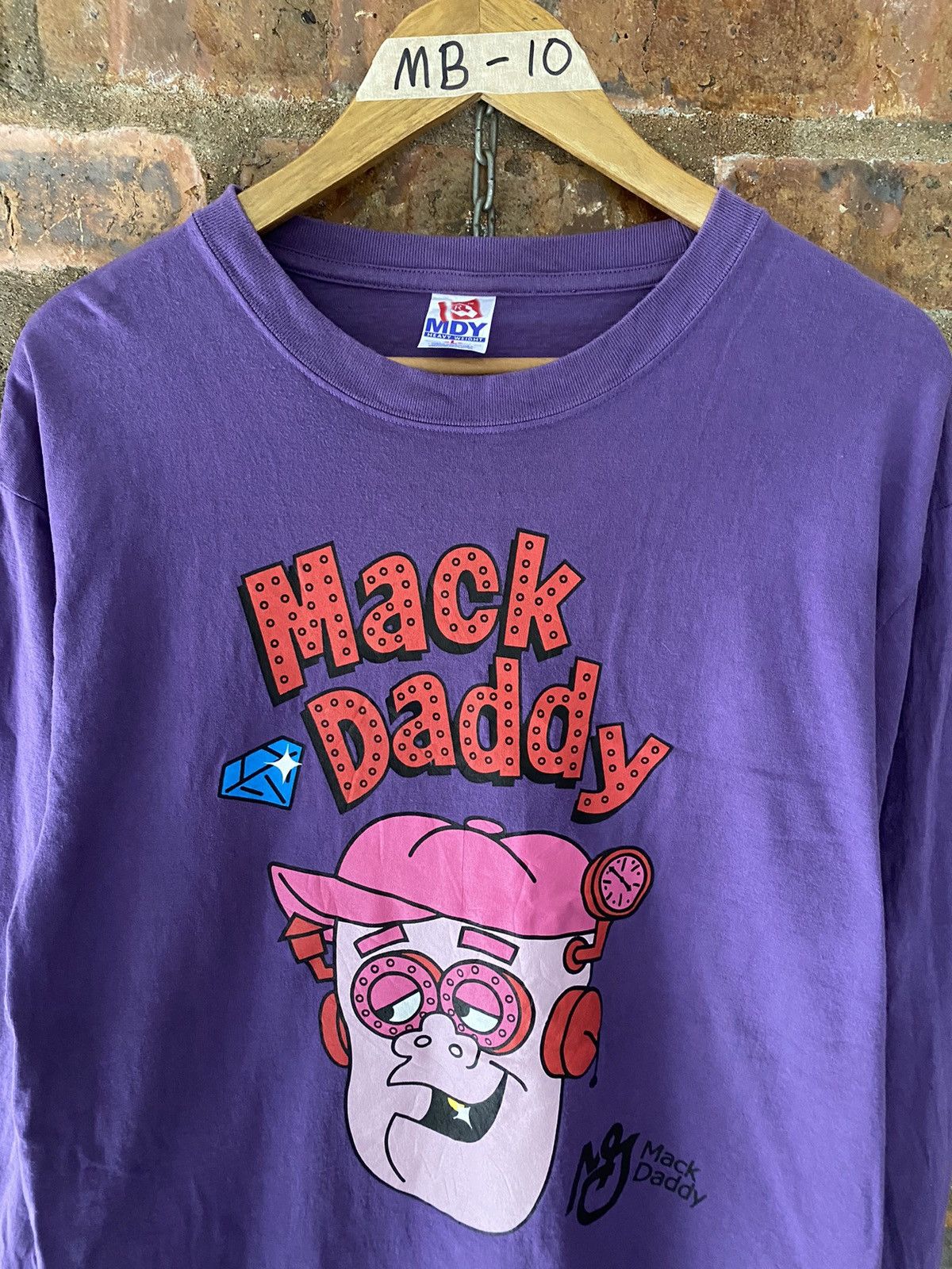 Japanese Brand 2000s Mack Daddy Japan Funky face rap tee Size US XL / EU 56 / 4 - 3 Thumbnail