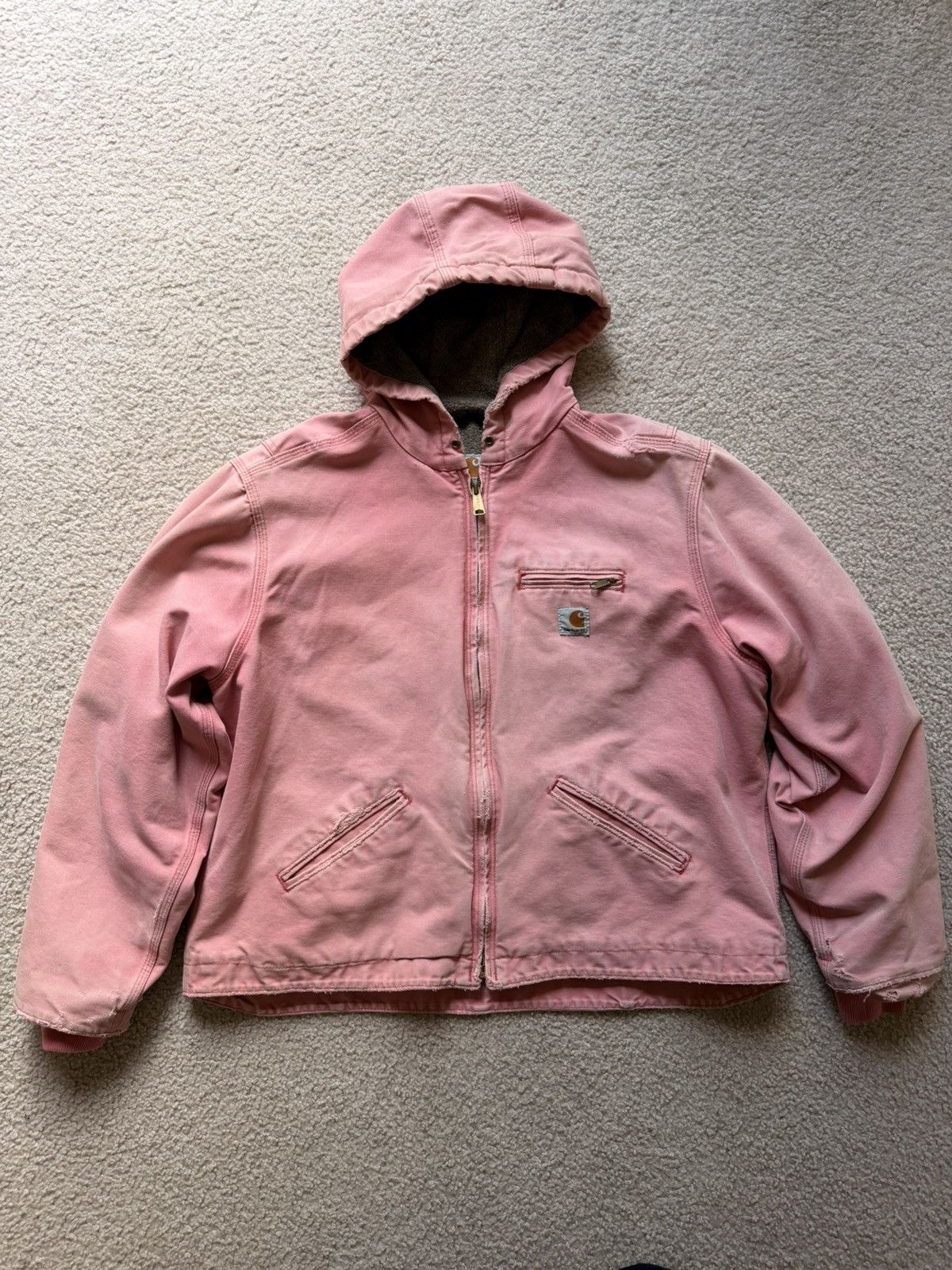 Carhartt Pink Carhartt jacket Size XL / US 12-14 / IT 48-50 - 1 Thumbnail