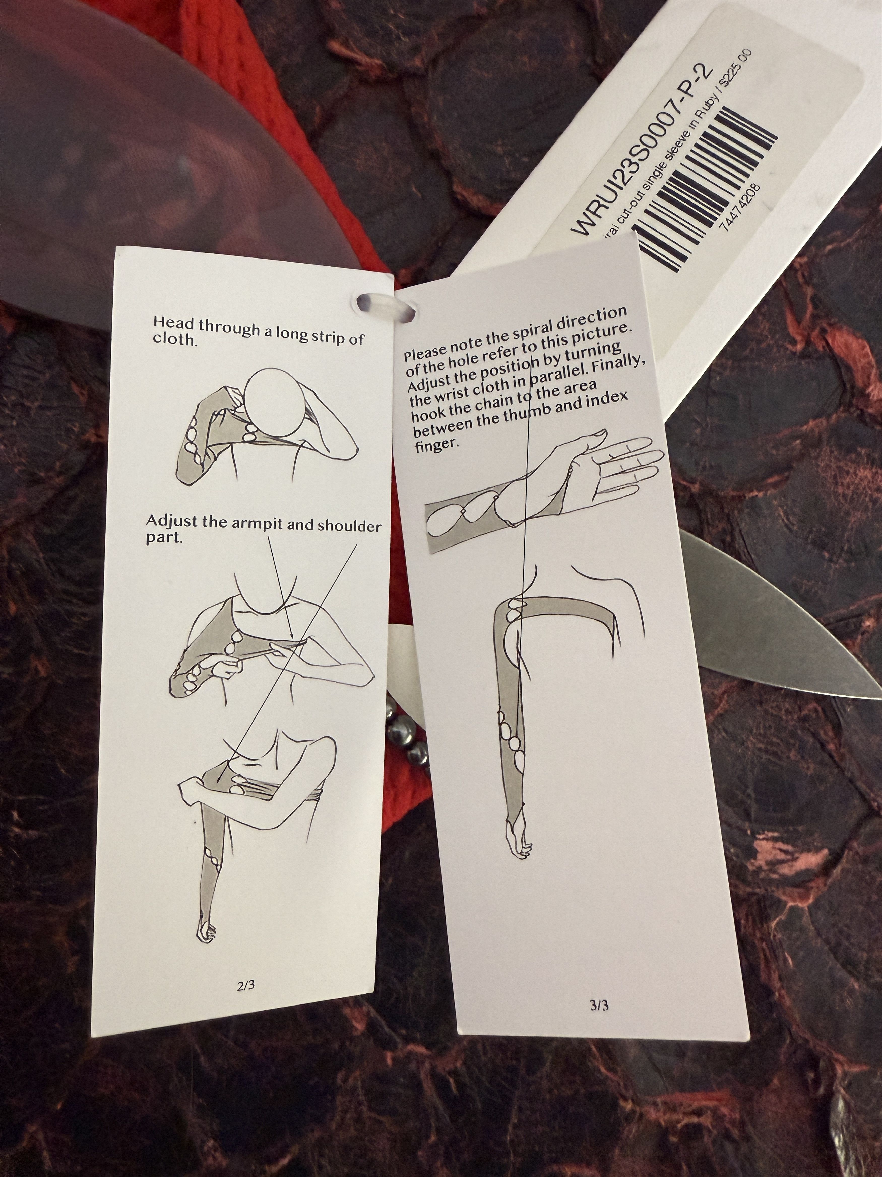 RUIbuilt $225 RUI Size 2 Spiral Cutout Single Sleeve Size ONE SIZE - 12 Thumbnail